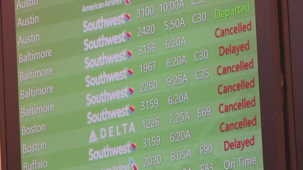 how to cancel a southwest flight