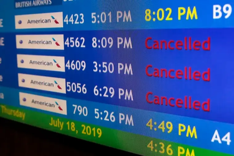 Cancel American Airlines Flight