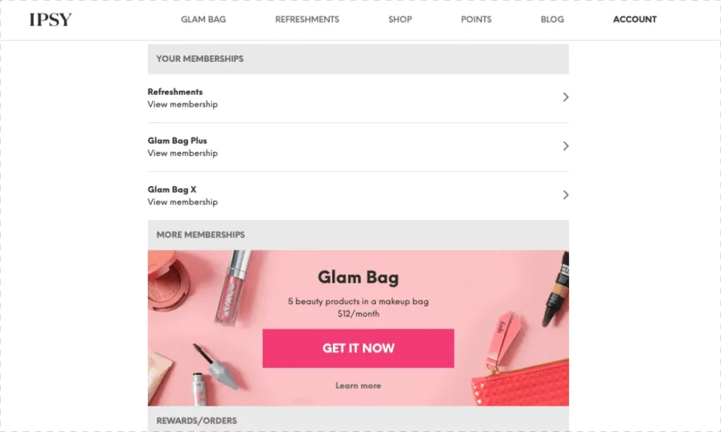 Cancel IPSY Membership