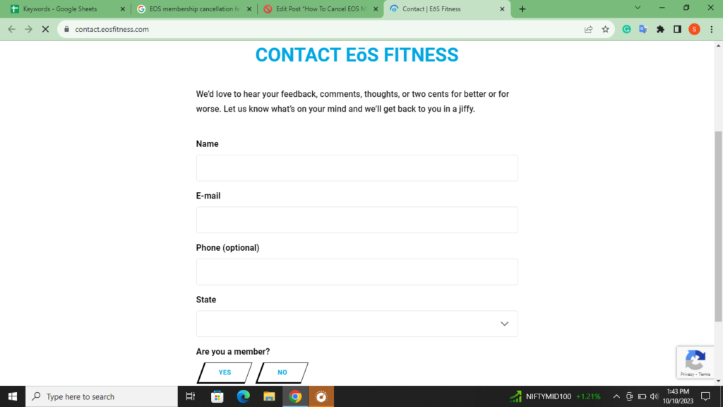 How To Cancel EOS Membership- How To Cancel EOS Membership Via Contact Form?