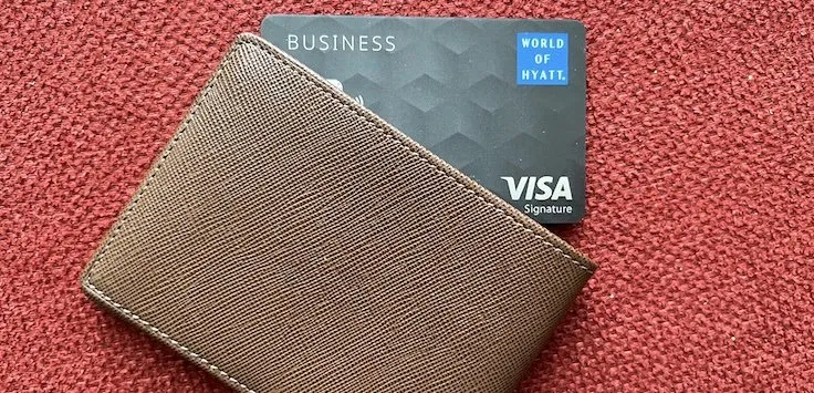 Hyatt Business Credit Card Cancel